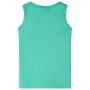 Camiseta de tirantes infantil verde 140 de , Camisetas para niños - Ref: Foro24-11673, Precio: 10,39 €, Descuento: %