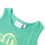 Camiseta de tirantes infantil verde 140 de , Camisetas para niños - Ref: Foro24-11673, Precio: 10,39 €, Descuento: %