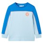 Sudadera infantil azul chillón y azul claro 116 de , Camisetas para niños - Ref: Foro24-11826, Precio: 12,38 €, Descuento: %