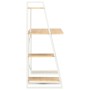 Desk with oak and white shelving 102x50x117 cm by vidaXL, Desks - Ref: Foro24-20286, Price: 74,26 €, Discount: %