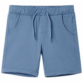 Children's shorts with dark blue drawstring 140 by , kids pants - Ref: Foro24-11638, Price: 10,99 €, Discount: %