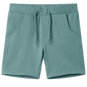 Kindershorts mit Kordelzug Hellpetrolblau 140 von , Kinderhosen - Ref: Foro24-11633, Preis: 10,99 €, Rabatt: %