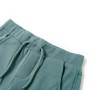 Pantalones cortos infantiles con cordón color azul petróleo claro 140 de , Pantalones de niños - Ref: Foro24-11633, Precio: 1...