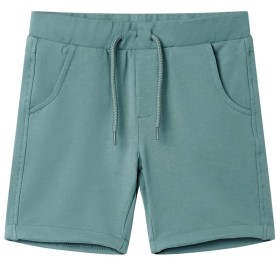 Kindershorts mit Kordelzug Hellpetrolblau 116 von , Kinderhosen - Ref: Foro24-11631, Preis: 8,99 €, Rabatt: %