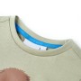 Kinder-Kurzarm-T-Shirt hellkhaki 128 von , Kinder-T-Shirts - Ref: Foro24-11612, Preis: 7,88 €, Rabatt: %