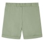 Kindershorts mit Kordelzug hellkhaki 128 von , Kinderhosen - Ref: Foro24-12607, Preis: 10,99 €, Rabatt: %