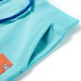 Pantalones cortos infantiles con cordón color aguamarina 104 de , Pantalones de niños - Ref: Foro24-12205, Precio: 10,68 €, D...