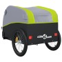 Remolque para bicicleta hierro negro y verde 45 kg de , Remolques para bicicletas - Ref: Foro24-94151, Precio: 87,99 €, Descu...