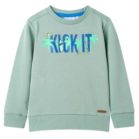 Light khaki children's sweatshirt 104 by , Kids T-shirts - Ref: Foro24-11975, Price: 10,99 €, Discount: %