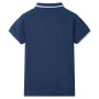 Dark blue children's polo shirt 128 by , Kids T-shirts - Ref: Foro24-12052, Price: 8,99 €, Discount: %