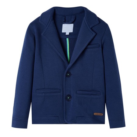 Dark blue children's suit jacket 92 by , Kids T-shirts - Ref: Foro24-12134, Price: 19,57 €, Discount: %