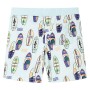 Pantalones cortos infantiles con cordón azul mélange 104 de , Pantalones de niños - Ref: Foro24-11830, Precio: 10,64 €, Descu...