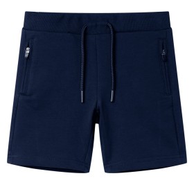 Navy blue children's shorts 104 by , kids pants - Ref: Foro24-12065, Price: 11,99 €, Discount: %