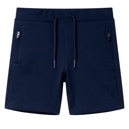 Pantalón corto infantil azul marino 128 de , Pantalones de niños - Ref: Foro24-12067, Precio: 9,40 €, Descuento: %