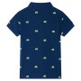 Marineblaues Kinder-Poloshirt 128 von , Kinder-T-Shirts - Ref: Foro24-12162, Preis: 10,37 €, Rabatt: %