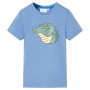 Camiseta infantil azul medio 140 de , Camisetas para niños - Ref: Foro24-12073, Precio: 9,99 €, Descuento: %