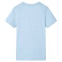 Camiseta infantil azul suave melange 116 de , Camisetas para niños - Ref: Foro24-12031, Precio: 8,99 €, Descuento: %