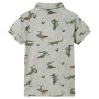 Camisa infantil caqui claro melange 140 de , Camisetas para niños - Ref: Foro24-12108, Precio: 11,99 €, Descuento: %