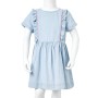 Kinderkleid mit zartblauen Rüschen 116 von , Kinderkleider - Ref: Foro24-10906, Preis: 11,95 €, Rabatt: %