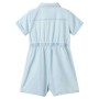 Soft blue children's short-sleeved jumpsuit 104 by , Children's clothes - Ref: Foro24-10910, Price: 15,61 €, Discount: %