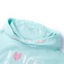 Sudadera con capucha infantil verde agua 116 de , Camisetas para niños - Ref: Foro24-11426, Precio: 11,99 €, Descuento: %