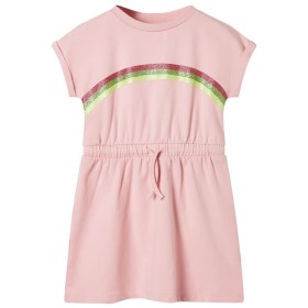 Children's dress with light pink drawstring 92 by , Children's dresses - Ref: Foro24-10609, Price: 12,99 €, Discount: %