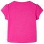 Camiseta infantil rosa oscuro 116 de , Camisetas para niños - Ref: Foro24-10661, Precio: 7,88 €, Descuento: %