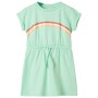 Vestido infantil con cordón verde chillón 116 de , Vestidos de niños - Ref: Foro24-10616, Precio: 10,91 €, Descuento: %