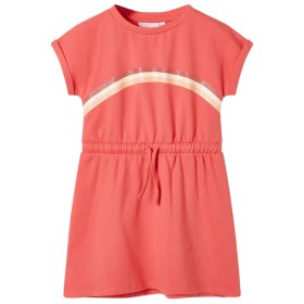 Vestido infantil con cordón color coral 140 de , Vestidos de niños - Ref: Foro24-10623, Precio: 12,99 €, Descuento: %