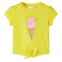 Camiseta infantil amarillo 116 de , Camisetas para niños - Ref: Foro24-11246, Precio: 9,43 €, Descuento: %