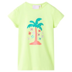 Camiseta infantil amarillo fluorescente 104 de , Camisetas para niños - Ref: Foro24-11290, Precio: 9,99 €, Descuento: %