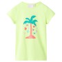 Fluoreszierendes gelbes Kinder-T-Shirt 104 von , Kinder-T-Shirts - Ref: Foro24-11290, Preis: 9,99 €, Rabatt: %