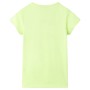 Fluoreszierendes gelbes Kinder-T-Shirt 104 von , Kinder-T-Shirts - Ref: Foro24-11290, Preis: 9,99 €, Rabatt: %