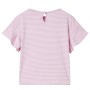 Camiseta infantil con mangas de volantes lila 128 de , Camisetas para niños - Ref: Foro24-11537, Precio: 9,99 €, Descuento: %