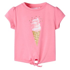 Bright fluorescent pink children's t-shirt 128 by , Kids T-shirts - Ref: Foro24-11252, Price: 8,99 €, Discount: %