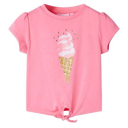 Bright fluorescent pink children's t-shirt 104 by , Kids T-shirts - Ref: Foro24-11250, Price: 9,43 €, Discount: %