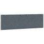 Cabecero de cama acolchado terciopelo gris oscuro 160 cm de , Cabeceros y pies de cama - Ref: Foro24-374676, Precio: 86,99 €,...