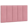 Pink velvet padded bed headboard 80 cm by , Headboards and footboards - Ref: Foro24-374648, Price: 37,99 €, Discount: %