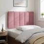 Pink velvet padded bed headboard 80 cm by , Headboards and footboards - Ref: Foro24-374648, Price: 37,99 €, Discount: %