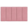 Pink velvet padded bed headboard 80 cm by , Headboards and footboards - Ref: Foro24-374648, Price: 37,99 €, Discount: %