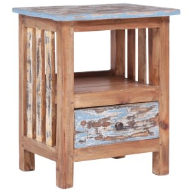 Recycled solid wood bedside table 41x30x50 cm by vidaXL, Nightstands - Ref: Foro24-283926, Price: 101,56 €, Discount: %