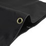 Black tarpaulin 2.5x4.5 m 650 g/m² by , Waterproof tarpaulins - Ref: Foro24-156077, Price: 71,91 €, Discount: %