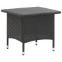 Black synthetic rattan coffee table 50x50x47 cm by vidaXL, Garden tables - Ref: Foro24-46250, Price: 59,83 €, Discount: %