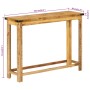 Solid mango wood console table 100x30x75 cm by , console tables - Ref: Foro24-372719, Price: 101,18 €, Discount: %