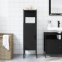 Armario de baño madera de ingeniería negro 33x33x120,5 cm de , Tocadores - Ref: Foro24-842466, Precio: 74,38 €, Descuento: %