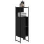 Black engineered wood bathroom cabinet 33x33x120.5 cm by , Dressing tables - Ref: Foro24-842466, Price: 74,38 €, Discount: %