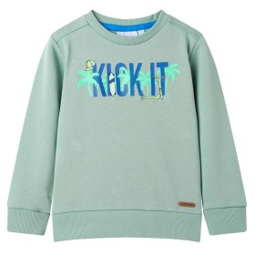 Light khaki children's sweatshirt 128 by , Kids T-shirts - Ref: Foro24-11977, Price: 10,99 €, Discount: %