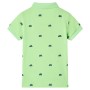 Polo infantil verde neón 128 de , Camisetas para niños - Ref: Foro24-12157, Precio: 10,37 €, Descuento: %