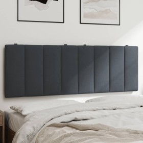 Dark gray velvet padded bed headboard 120 cm by , Headboards and footboards - Ref: Foro24-374662, Price: 53,99 €, Discount: %