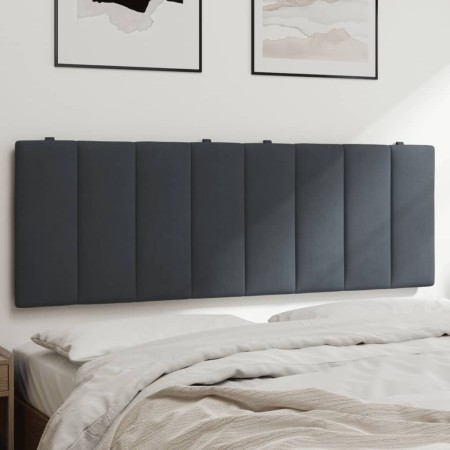 Cabecero de cama acolchado terciopelo gris oscuro 120 cm de , Cabeceros y pies de cama - Ref: Foro24-374662, Precio: 45,02 €,...